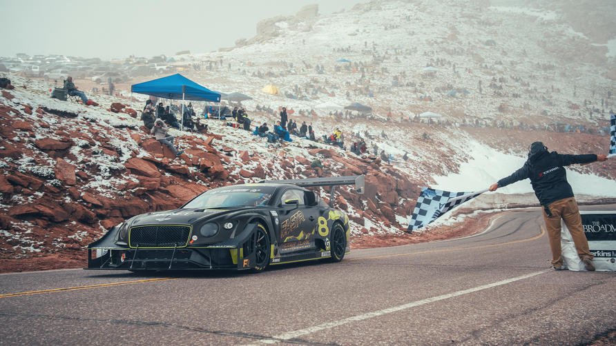 What s Bentley s Pikes Peak Continental GT3 like to drive Top Gear